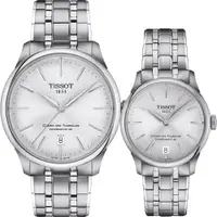 在飛比找PChome24h購物優惠-TISSOT 天梭杜魯爾系列自動腕錶 對錶 T1398071