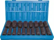 Action 600421801 - 18 Piece 3/4" Drive Deep Impact Socket Set Imperial