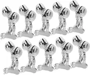 Fishing Rod Bells Bait Alarms Fish Bite Alerts Stainless Steel Fishing Pole Alarms for Sea Rod Casting