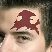 VZQI Demon Temporary Tattoos Nezuk Cosplay Kanroji Kokushibo Tanjir Cosplay Temporary Tattoos Toys Halloween Party