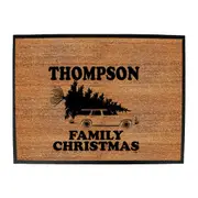 Family Christmas Thompson - Funny Novelty Doormat Man Cave Floor mat