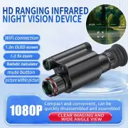 1080P IR Night Vision Device Wifi 3.5X Zoom Scope 1000m Rangefinder 11/20mm Rail