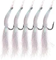 Toyvian 5pcs Shrimp Fishing Lure: Bionic Fishing Baits with Hooks for Freshwater Realistic Simulation for Bass Trout Minnow Shrimp
