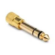Hosa Headphone Adaptor, 3.5 mm TRS To 1/4" TRS