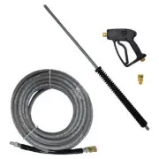 Proven Part Pressure Washer Gun, 28" Wand & 50' Hose Kit 5000 Max PSI 10.5 GPM