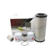 Sakura Oil Air Fuel Filter Service Kit for Kubota SSV75 3.3L V3307-CR-TE4 12-On