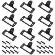 10 Pcs Clear Cabinet Door Bumpers Drawer Pulls Handle Cup Shell Shaped