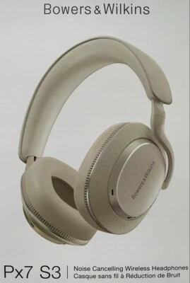 Bowers Wilkins Campus White PX7S3/CW Noise-canceling wireless headphones
