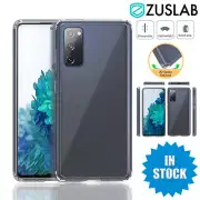 For Samsung Galaxy S20 FE 5G Case ZUSLAB Heavy Duty Crystal Clear Cover
