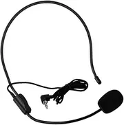 Furnoor Mini 3.5mm Head-Mounted Wired Microphone Condenser MIC for Voice Amplifier Speaker