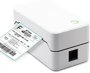 Morelian 80mm USB Shippting Label Printer with Auto Cutter Desktop Direct Thermal Printing Wired Connection Support 1D 2D Barcode for Shipping Tags Business Restaurant Kitchen Supermarket Home Retail