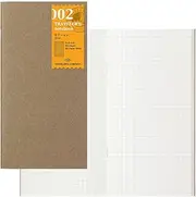 Traveler's Notebook Refill, Squared, 2-Pack, Regular Size, 14246006