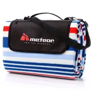METEOR 200x180cm Foldable Picnic Mat Navy Stripes