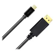Cruxtec Mini DisplayPort to DisplayPort 8K/60Hz Cable 2m
