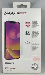 ZAGG Invisible Shield Glass Elite Screen Protector iPhone 14/13/13 Pro (ONLY)