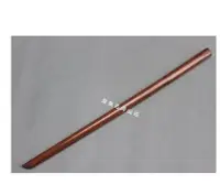 在飛比找Yahoo!奇摩拍賣優惠-鐵木80厘米加重原色木刀居合道劍道兒童成人練習木刀未開刃