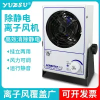 在飛比找樂天市場購物網優惠-免運 110V yuzsu 正品離子風機除靜電負離子風扇 靜