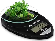 [Ozeri] Pro II Digital Kitchen Scale with Removable Glass Platform and Countdown Kitchen Timer (1 g to 12 lbs Capacity)