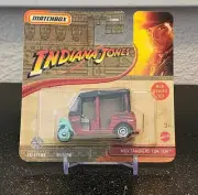 MATCHBOX INDIANA JONES MBX TANGIERS TUK-TUK TAXI SHORT CARD