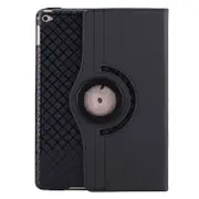 360 Degree Rotation Smart Cover Leather Case With Holder and Card Slots For Ipad Air 2 / Ipad 6(Black)