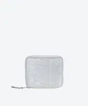 (ASK availability First) comme des garcons Embossed Logo Two-Fold Wallet new
