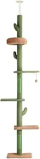 i.Pet Cat Tree Tower Scratching Post Scratcher Floor to Ceiling Cats Bed 290cm