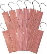 Vazpalas 12 Pack Cedar Blocks for Clothes Storage, Cedar Drawer Liners, Cedar