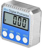 HOMSFOU 360 Magnetic Measuring Tool Digital Gauge Protractor Angle Degree Display Measurement Precision Meter Level