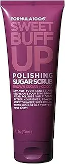 Formula 10.0.6 - Sweet Buff Up Sugar Scrub - Exfoliating Sugar Scrub, Rejuvenates & Softens, Vegan, Paraben-Free, Sulfate-Free & Cruelty-Free, 6.7 Fl Oz