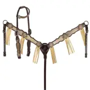 Limited Edition One Ear Headstall and Breastcollar Set