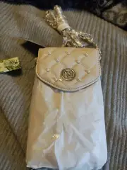 New badgley mischka Pearl Strap Phone Wallet Purse