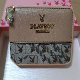 playboy 女用對折皮夾