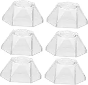 iplusmile 10pcs Ore Display Stand Display Pedestal Crystal Display Stand Clear Stand for Ball Crystal-ball Support Crystal Ball Holder Figurine Balls Holder Ball Stands Acrylic Transparent