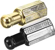 WOONEKY 2pcs Refillable Perfume Bottles Roller Bottles for Essential Oils Fragrance Liquid Storage Durable Portable for Travel