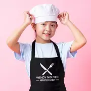 Personalised Kids Apron - Master Chef | Custom Children Apron | 100% Cotton