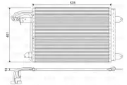 AC Condenser Fits Audi A3 8PA 2.0 TFSI quattro (for: Audi)