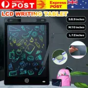 Handwriting Pad KIDS 8.5" 10" 12" LCD Writing Tablet Drawing Board Colorful