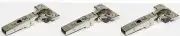 3- 71B9550 95 Degree Cliptop Blumotion Full Overlay/Self-Closing Blum (no plate)