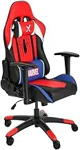 X-Rocker Official Marvel Spider-Man Gaming Chair, Racing PC Gaming Chair Spider Man Gaming Seat for Kids & Juniors - Spiderman Edition
