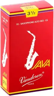 Java 3.5 Alto Saxophone Reed Set of 10, Red Green