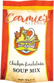 Carmie's Kitchen Chicken Enchilada Soup Mix - 5.1 oz