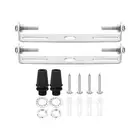 2set 100mm Ceiling Light Plate Kit Light Fixture Mounting Bracket Plate Crossbar