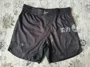 Grappling Dark/Gray Black BJJ Shorts “Supreme” by Shinobi Sports Large (XXL)
