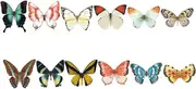 Zerodeko 1set Static Cling Window Decals Collision Stickers for Doors Windows Removable Reusable Safety Decoration Non Adhesive Design 12pcs