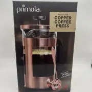 Primula Melrose Copper Coffee French Press 8 Cup - Brand New