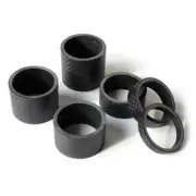 1-1/8" 28.6mm 3K Carbon Fiber Spacer Washer For Bicycle Front Fork Stem Headset