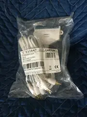 NEW - Bose TA-2 Speaker Cable, Term Block to 6 RCAs, 7 ft (033947)