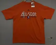 Adidas All-Star Phoenix Suns 2019 T-Shirt LARGE Orange Short Sleeve Basketball