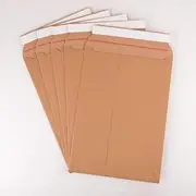 Cardboard Kraft Mailing Shipping Boxes – Self-Sealing Mailer Boxes for Secure Packaging (18x26x5 cm)
