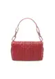 二奢 Pre-loved Christian Dior Canage chain shoulder bag leather Red